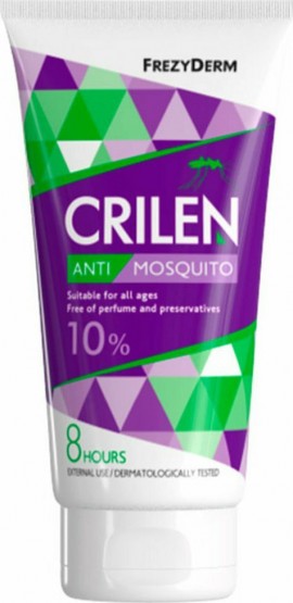 Frezyderm Crilen Anti Mosquito 10% Άοσμο Εντομοαπωθητικό Γαλάκτωμα 150ml