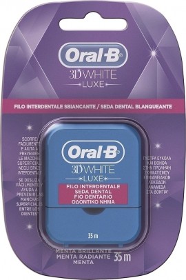 Oral B 3D White Luxe Οδοντικο Νημα 35m, 1τμχ