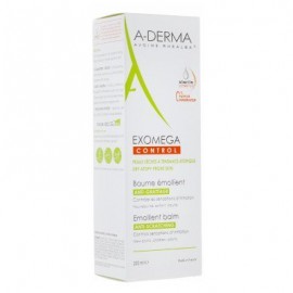 A-Derma Exomega Control Baume Emollient Μαλακτικό Βάλσαμο για το Ατοπικό & πολύ Ξηρό Δέρμα για Πρόσωπο & Σώμα, 200ml