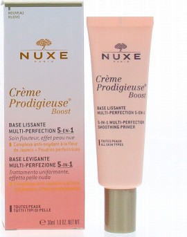 Nuxe Creme Prodigieuse Boost 5 In 1 Multi-perfection Smoothing Αντιγηραντικό Primer Για όλους Τους Τύπους Επιδερμίδας 30ml