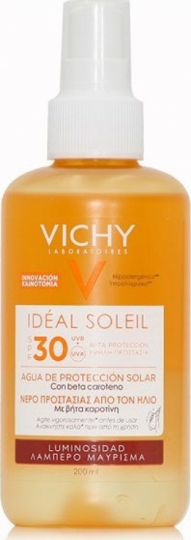 Vichy Ideal Soleil Protective Solar Water Enhanced Tan SPF30 200ml