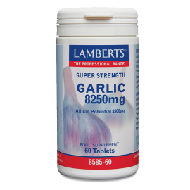 Lamberts Garlic 8250mg Συμπλήρωμα Διατροφής Για Το Καρδειαγγειακό Σύστημα 60 Ταμπλέτες [8585-60]