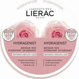 Lierac Duo Masques Hydragenist Oxygenant Ενυδατική Μάσκα 2x6ml