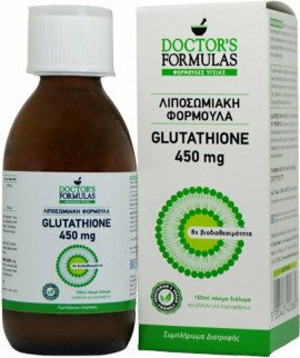Doctors Formulas Doctors Formula Glutathione 450mg (150ml) - Αντιοξειδωτικό