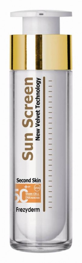 Frezyderm Sun Screen Velvet Face Cream SPF50+ Αντηλιακή Κρέμα Προσώπου Χωρίς Άρωμα 50ml