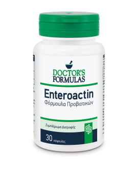 Doctor’s Formulas Enteroactin Φόρμουλα Προβιοτικών, 30 Κάψουλες