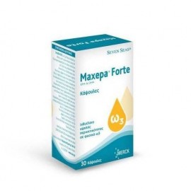Maxepa Forte EPA & DHA Συμπλήρωμα Διατροφής με Ω3, 30 Κάψουλες