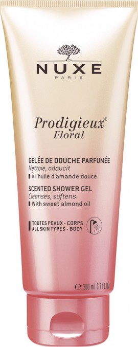 Nuxe Prodigieux Floral Scented Shower Gel 200ml ,Αφρόλουτρο με Λουλουδένιο Άρωμα