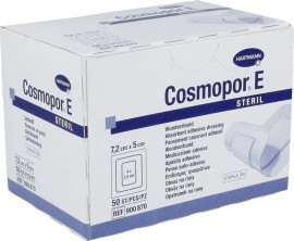 Hartmann Cosmopor E αυτοκόλλητη αποστειρωμένη γάζα7,2X5cm 1τεμ.