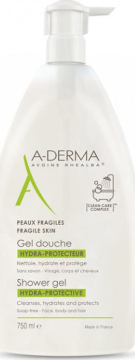 A-Derma Hydra-Protective Shower Gel 750ml