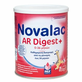 Novalac AR Digest+ έως 36m+ Γάλα Για Την Αντιμετώπιση Των Αναγωγών 400gr