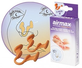 Airmax Aiax naal dilator, against nasal congestion - 2x Medium size, 6-month relief