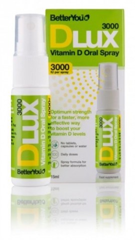 Better You DLUX 3000iu D3 Υπογλώσσιο Spray 15ml (100 Ψεκασμοί)