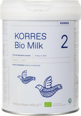 Korres Bio Milk 2 Βιολογικό Γάλα από 6-12 Μηνών 400g