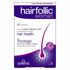 Vitabiotics Hairfollic Woman Tricologic Συμπλήρωμα Διατροφής για την Γυναικεία Τριχόπτωση 60 ταμπλέτες