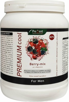 Prevent Premium Cool Shake Berry-Mix For Men, Βιταμινούχο Ρόφημα για Άνδρες, Κατάλληλο για Έλεγχο του Βάρους 432g
