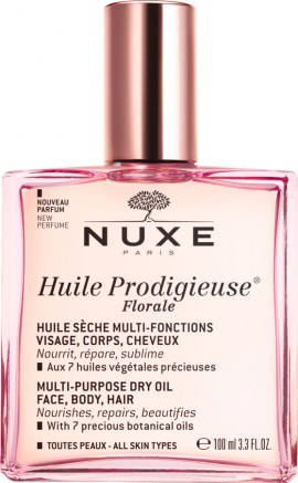 Nuxe Huile Prodigieuse Florale  Dry Oil Ξηρό Λάδι Για Πρόσωπο - Σώμα - Μαλλιά Με Λουλουδένιο Άρωμα 100ml Με Sticker -30% Επί Της Τιμής