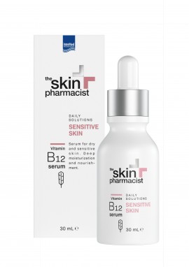 The Skin Pharmacist Sensitive Skin Vitamin B12 Serum Ενυδατικός Ορός Προσώπου για Ξηρές - Ευαίσθητες Επιδερμίδες 30ml
