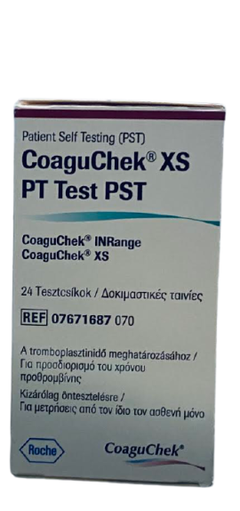 ParaPharm Coaguchek XS Ταινίες Χρόνου Προθρομβίνης 24 Τεμάχια