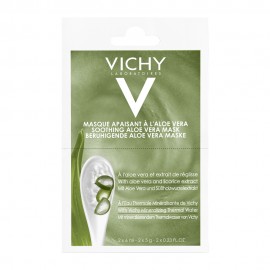 Vichy Soothing Aloe Vera Mask Προσώπου Καταπραυντική 2x6ml