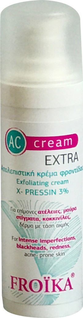 Froika AC Cream Extra Κρέμα Προσώπου για Επίμονες Ατέλειες 30ml