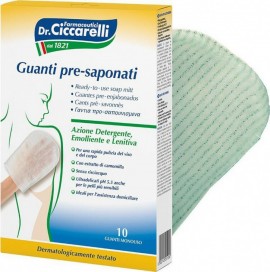 Dr. Ciccarelli Guanti Pre-saponati - Γάντια Καθαρισμού Προσαπουνισμένα, 10τμχ