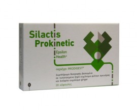 Epsilon Health Silactis Prokinetic Συμπλήρωμα Διατροφής Για Την Πέψη 20 Κάψουλες