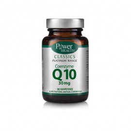Power Health CLASSICS Platinum Range Coenzyme Q10 30 mg Συμπλήρωμα Διατροφής με Συνένζυμο Q10 30 Κάψουλες