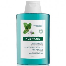 Klorane Anti-Pollution Detox Shampoo Σαμπουάν με Υδάτινη Μέντα για Μαλλιά Εκτεθειμένα στην Ρύπανση 200ml
