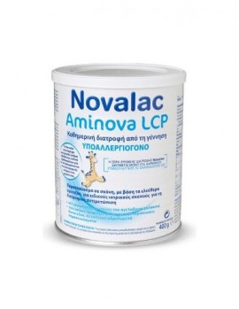 Novalac Aminova Lcp Ar Milk Υποαλλεργιογόνο Παρασκεύασμα Σε Σκόνη Για βρέφη Άνω Των 6 Μηνών 400gr