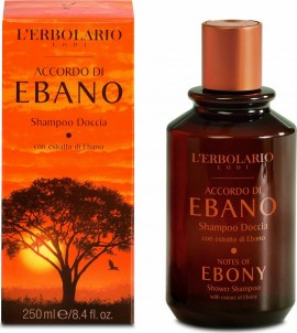L Erbolario Accordo Di Ebano Shower-Shampoo Αφρόλουτρο-Σαμπουάν 250ml