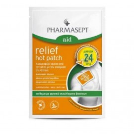 Pharmasept Aid Relief Hot Patch, Επίθεμα με Εκχυλίσματα Βοτάνων 9x14cm 1τμχ