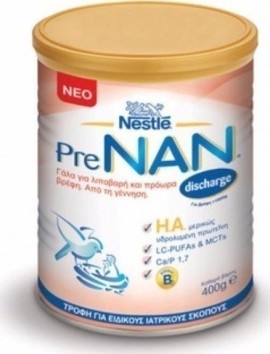 Nestle Nan PreNAN LC Pufas Βρεφικό Γάλα για Λιποβαρή & Προώρα Μωρά, 400 gr