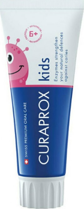 Curaprox Toothpaste For Kids Οδοντόκρεμα 6+ με Γεύση Καρπουζι 1450ppm, 60ml