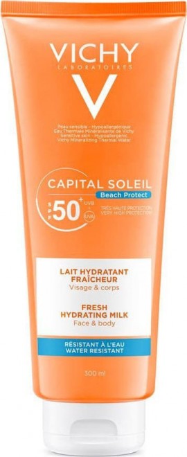 Vichy Capital Soleil SPF50+ Αντηλιακό Γαλάκτωμα για την Προστασία Προσώπου & Σώματος 300 ml