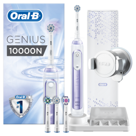 Oral-B Genius 10000N Orchid Purple Ηλεκτρική Οδοντόβουρτσα 1 Τεμάχιο