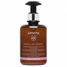 Apivita Micellar Water Νερό Καθαρισμού Τριαντάφυλλο - Μέλι 300ml