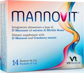 Vita Research MannoVit Αντιμετώπιση Ουρολοιμόξεων x 14φακελάκια