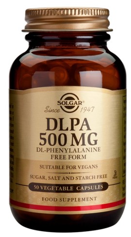 Solgar DLPA 500mg Συμπλήρωμα Διατροφής με Αντικαταθλιπτικές Ιδιότητες 50 Κάψουλες
