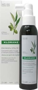 Klorane Thickness & Vitality Serum κατά της Τριχόπτωσης για Λεπτά Μαλλιά Olive 125ml