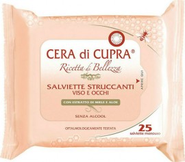 Cera di Cupra Make - Up Remover Μαντηλάκια Ντεμακιγιάζ 25 Τεμάχια