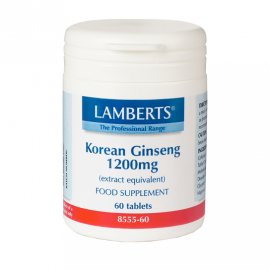 Lamberts Korean Ginseng 1200mg, 60 ταμπλέτες