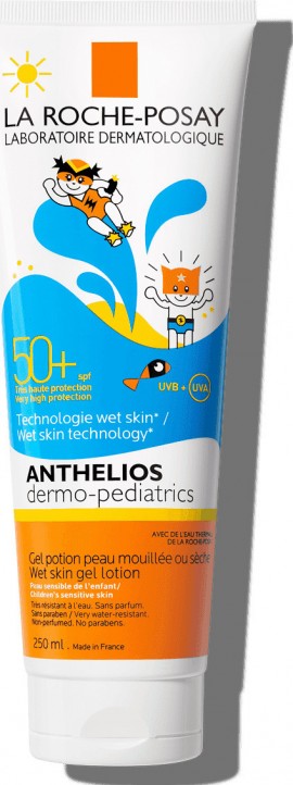 La Roche-Posay Anthelios Παιδικό Αντιηλιακό Τζελ Προσώπου/Σώματος Για Στεγνό & Βρεγμένο Δέρμα Spf50+ 250ml