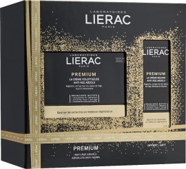 Lierac  Xmas Set Premium Creme Voluptueuse-Ανυπέρβλητη Κρέμα Προσώπου Πλούσιας Υφής Απόλυτης Αντιγήρανσης & Άνεσης, 50ml + Creme Regard-Κρέμα Ματιών Απόλυτης Αντιγήρανσης 15ml