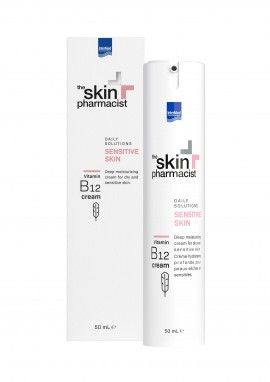 The Skin Pharmacist Sensitive Skin Vitamin B12 Cream Ενυδατική Κρέμα Προσώπου για Ξηρές - Ευαίσθητες Επιδερμίδες 50ml