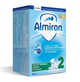 Nutricia Almiron 2 Milk Γάλα 2ης Βρεφικής Ηλικίας Από 6-12 Μηνών 600gr