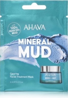 Ahava Mineral Mud Clearing Facial Treatment Mask Αποτοξινωτική Μάσκα Προσώπου 6ml