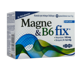 Unipharma Magne & B6 Fix 30 Φακελίσκοι