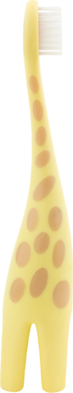 Dr. Browns οδοντόβουρτσα καμηλοπάρδαλη κίτρινη (0-3 ΕΤΩΝ)