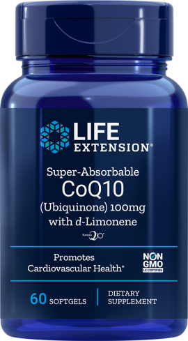 Life Extension Super-absorbable Coq10 With D-limonene 100mg 60 Μαλακές Κάψουλες